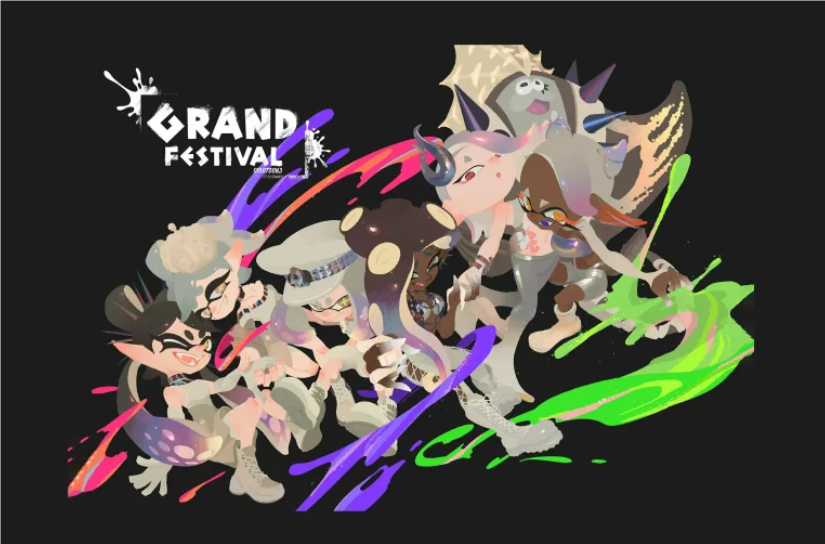 《斯普拉遁3》周年庆典盛宴：GRAND FESTIVAL涂墨大战，共贺二周岁里程碑