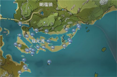 《原神》星螺在哪里采集？原神星螺采集路线图