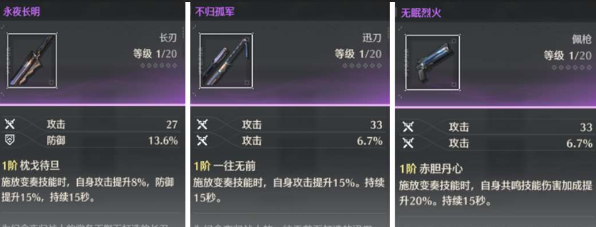 《鸣潮》夜归魂武器选择指南