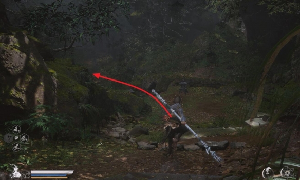 《黑神话：悟空》黑风山翠竹林打坐点位置在哪里